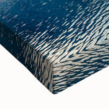 Black and white landscape art painting of a European scenery on stretched canvas, suitable for bedroom wall decor.