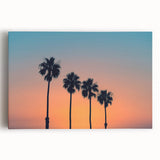 Black and white stretched canvas featuring the San Diego skyline, suitable as large kitchen wall art.