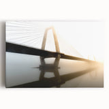 Black and white stretched canvas of Kentucky scenery, ideal for kitchen wall art.