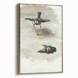 Romanticism Art: Studies of a Dead Bird by John Singer Sargent