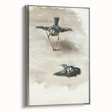 Romanticism Art: Studies of a Dead Bird by John Singer Sargent