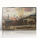 Expressionist Art - Riders by Cyprián Majerník