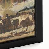 Expressionist Art - Riders by Cyprián Majerník