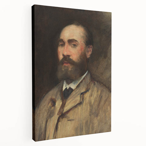 Impressionism Wall Art - Portrait of Jean-Baptiste Faure by Manet Print