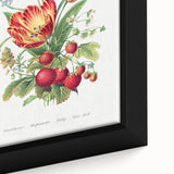 Classic Romantic Paintings - Strawberry and Tulip Art Print