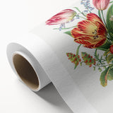 Classic Romantic Paintings - Strawberry and Tulip Art Print