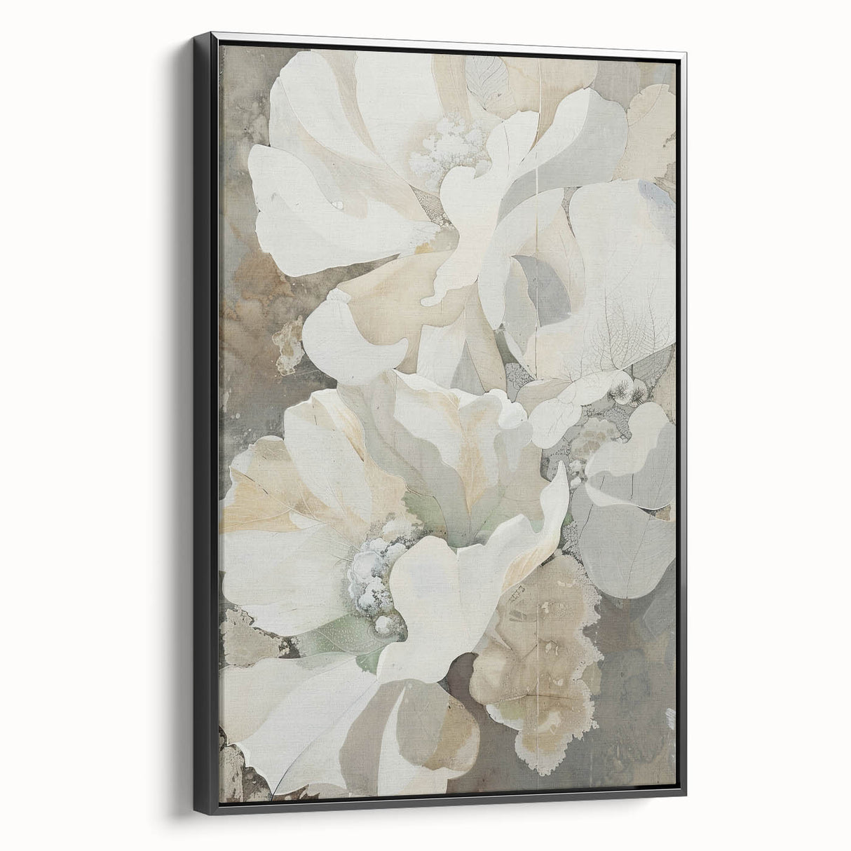 Acrylic Dining Room Artwork - Elegant Floral Wall Art