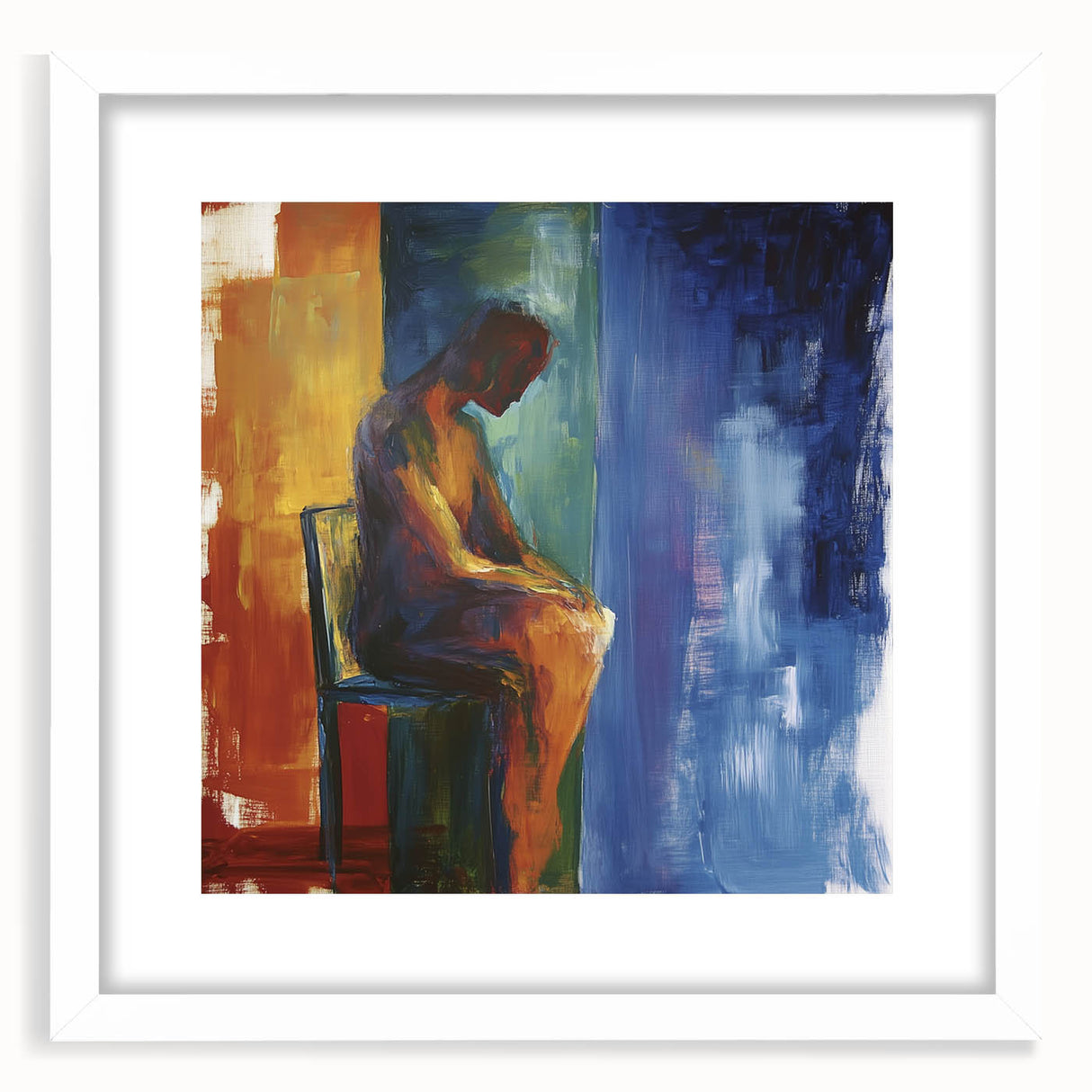 Expressive Figurative Abstract Wall Art – Modern Canvas & Prints