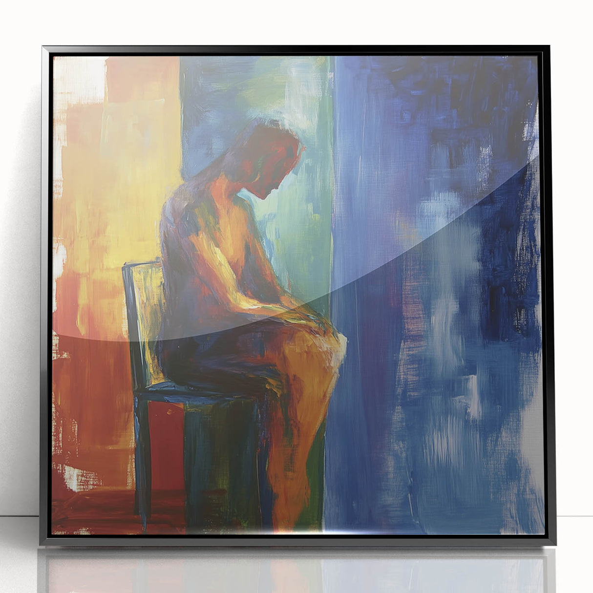 Expressive Figurative Abstract Wall Art – Modern Canvas & Prints