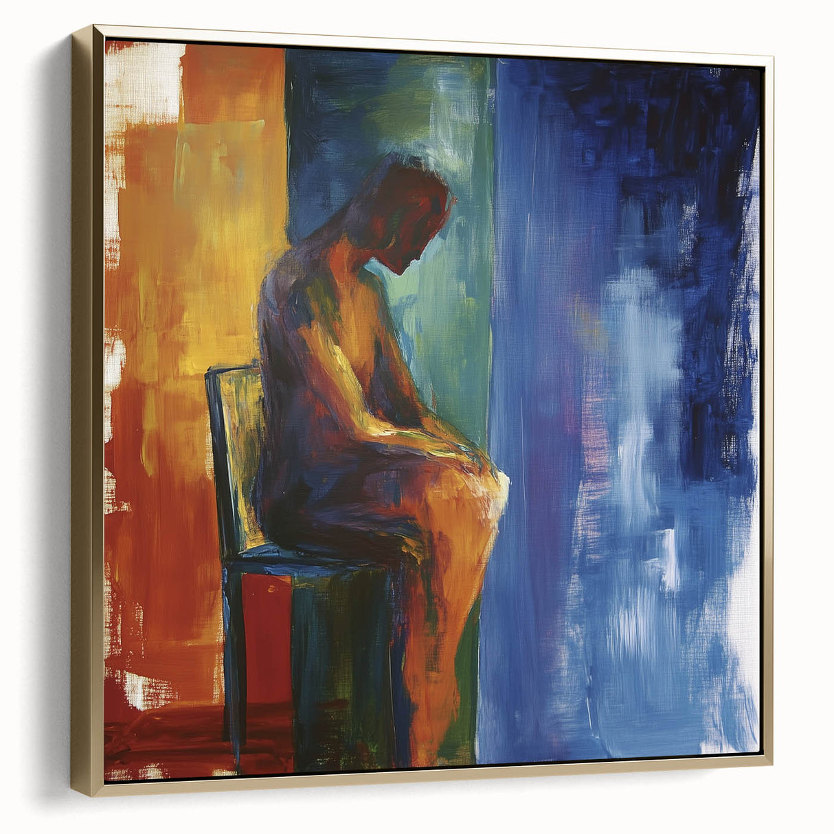 Expressive Figurative Abstract Wall Art – Modern Canvas & Prints