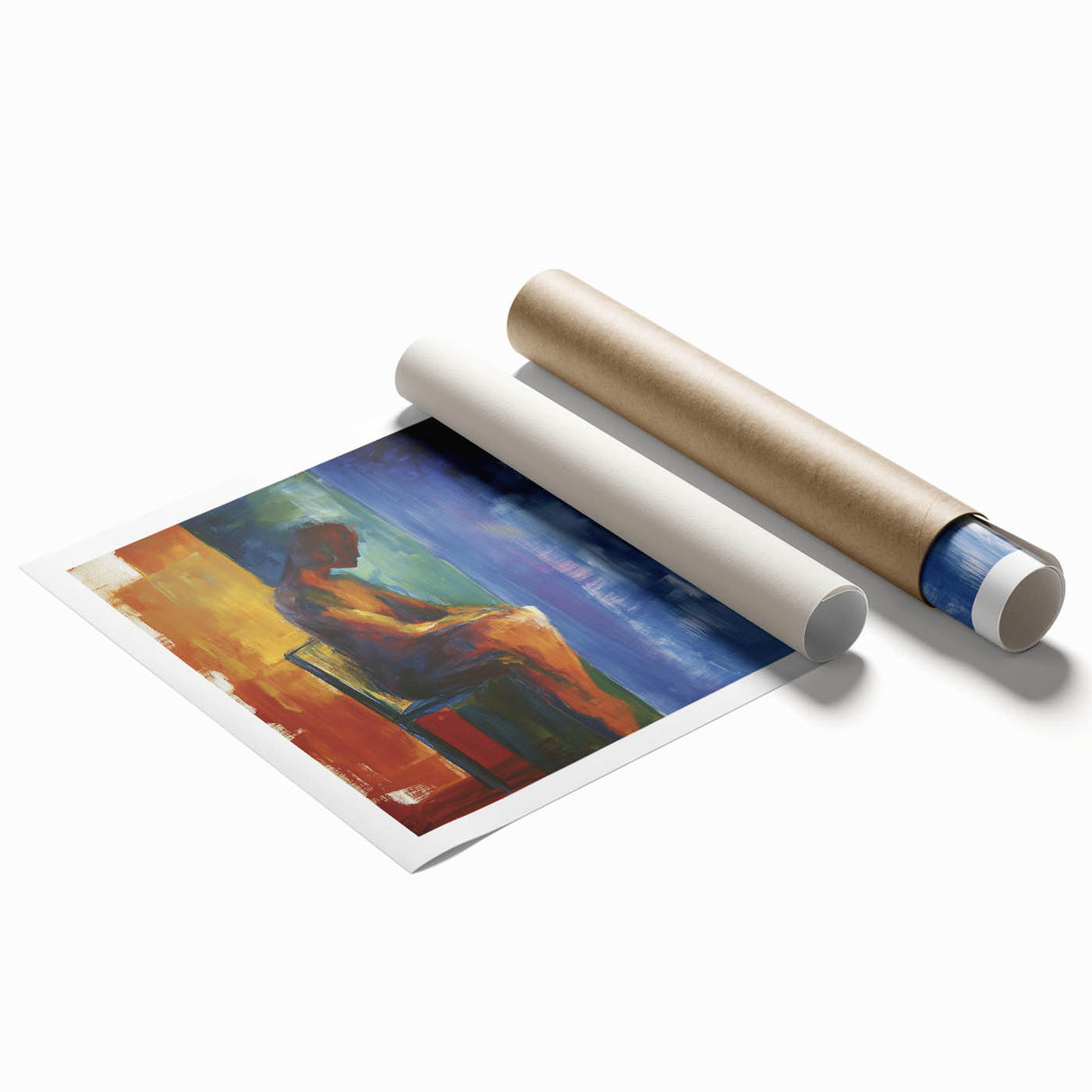 Expressive Figurative Abstract Wall Art – Modern Canvas & Prints