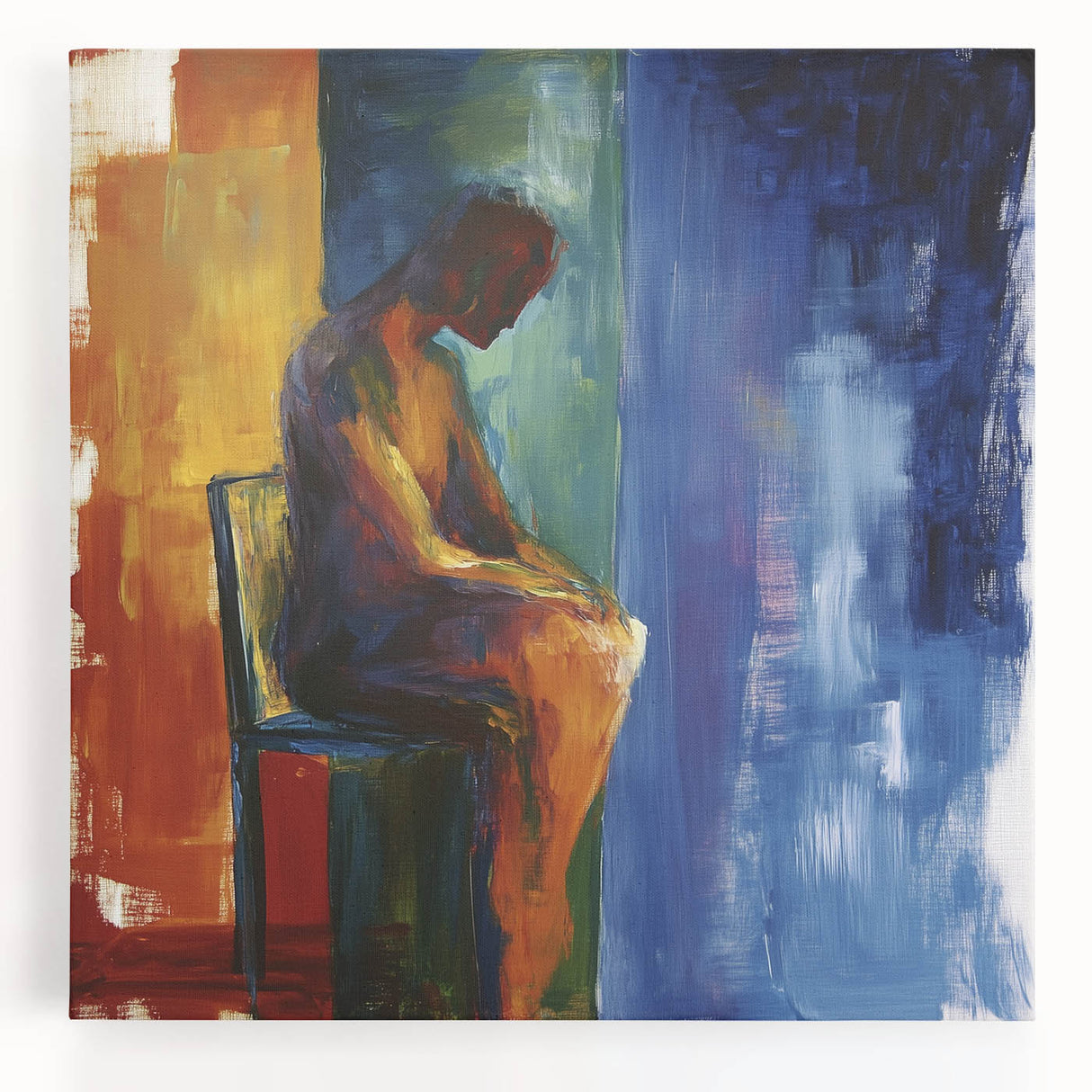 Expressive Figurative Abstract Wall Art – Modern Canvas & Prints