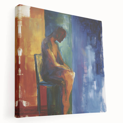 Expressive Figurative Abstract Wall Art – Modern Canvas & Prints