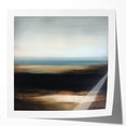 Modern Abstract Wall Art – Contemporary Brown & Black Landscape