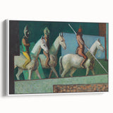 Expressionist Art - Riders in Formation by Cyprián Majerník