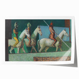 Expressionist Art - Riders in Formation by Cyprián Majerník