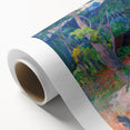 Vibrant Landscape Wall Art - Gauguin’s Nature Scene with Horse Decor