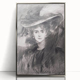 Famous Romantic Era Art - Portrait of the Baroness de Meyer