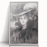 Famous Romantic Era Art - Portrait of the Baroness de Meyer