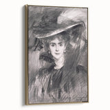 Famous Romantic Era Art - Portrait of the Baroness de Meyer