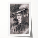 Famous Romantic Era Art - Portrait of the Baroness de Meyer