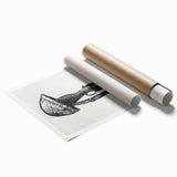 Expressionist Art - Rifle with Helmet in a Field by Leo Gestel