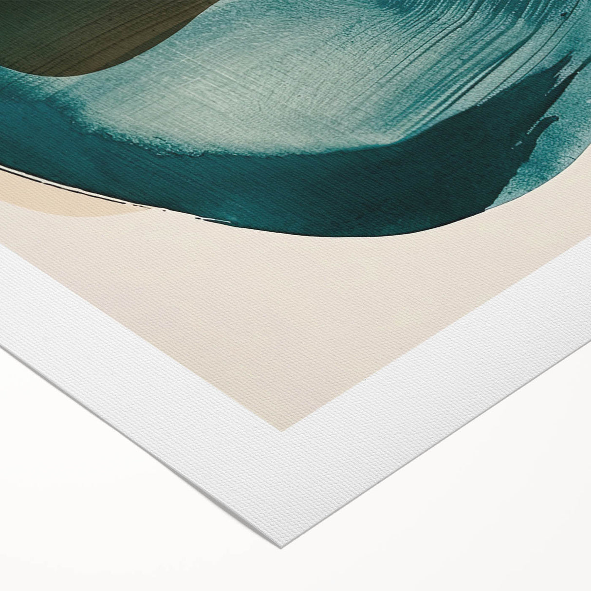 Contemporary Dining Art Pieces - Abstract Geometric Canvas
