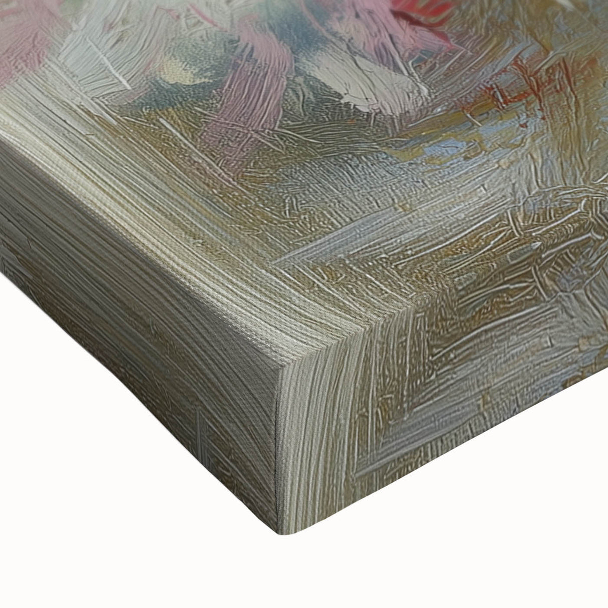 Canvas Art for Dining Area - Abstract Floral Wall Print