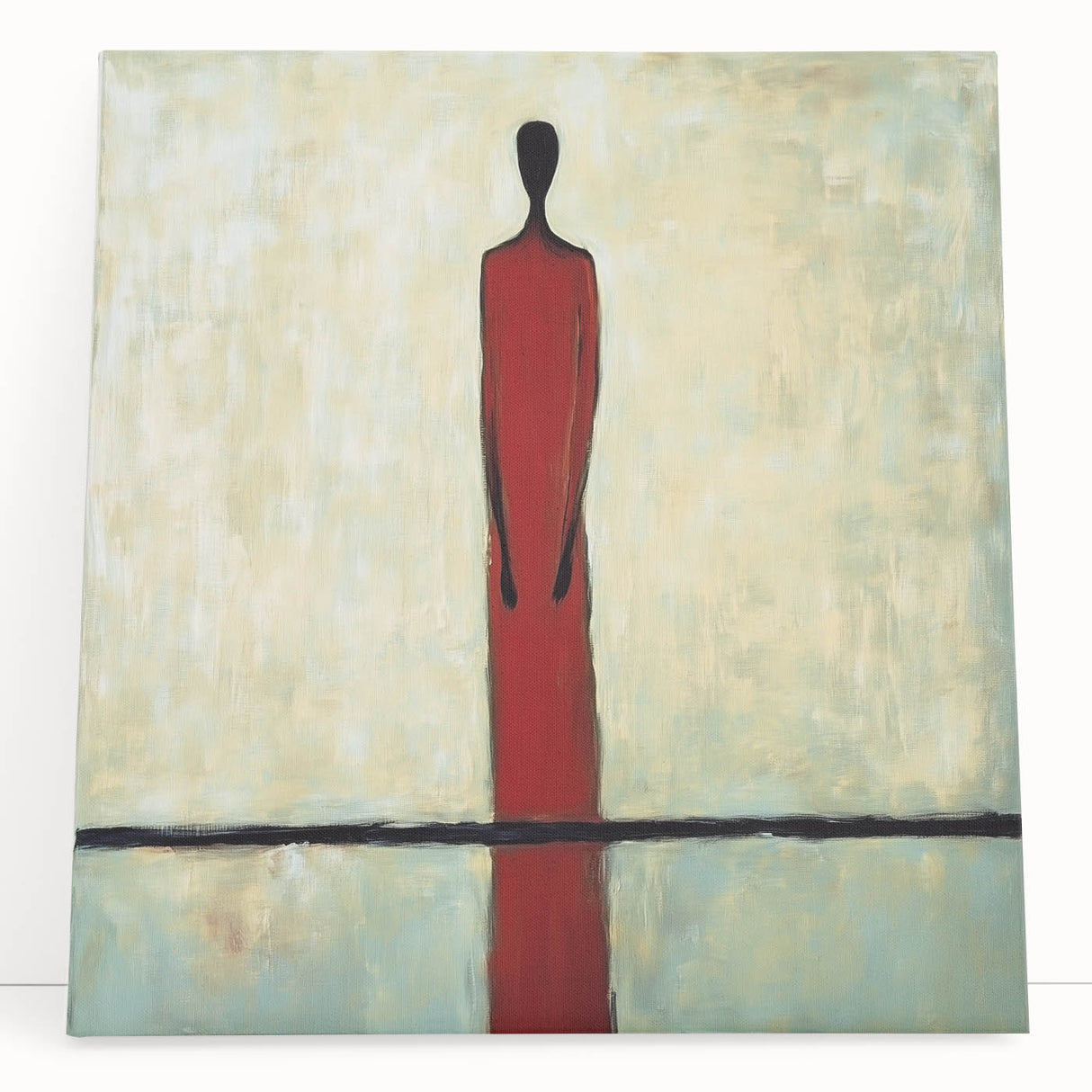 Minimalist Figurative Abstract Wall Art – Modern Canvas & Prints