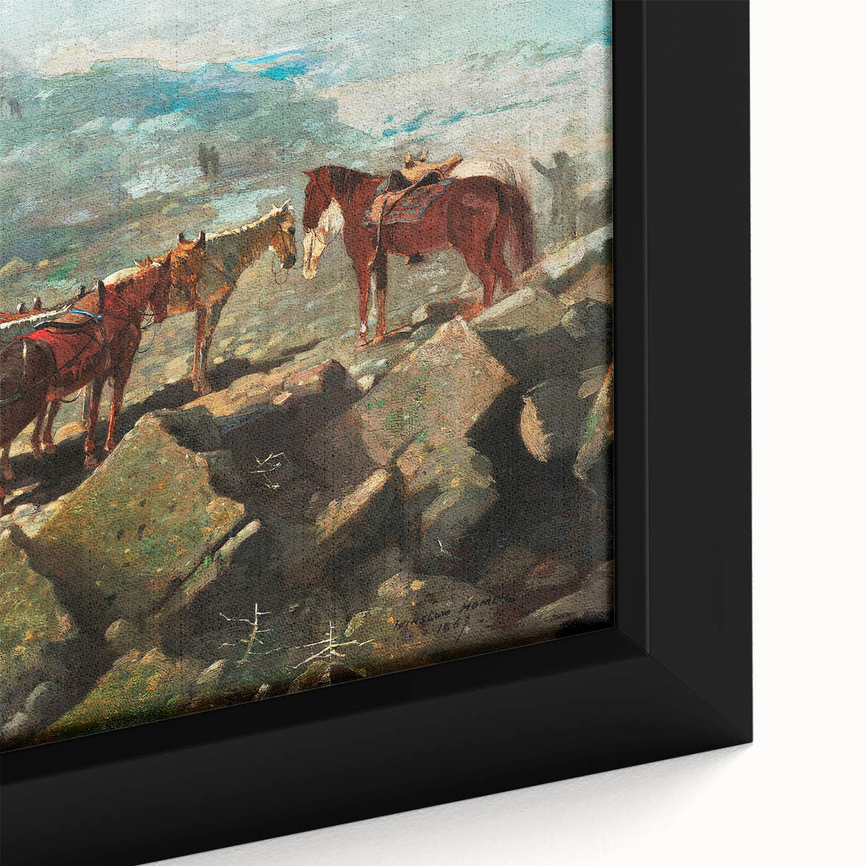 Mount Washington Realism Art Print - Classical Realism Canvas Landscape