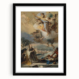 Romanticism Art - Saint Thecla Praying for the Plague-Stricken