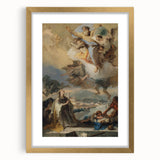 Romanticism Art - Saint Thecla Praying for the Plague-Stricken