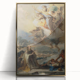 Romanticism Art - Saint Thecla Praying for the Plague-Stricken