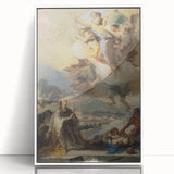 Romanticism Art - Saint Thecla Praying for the Plague-Stricken