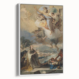 Romanticism Art - Saint Thecla Praying for the Plague-Stricken