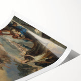 Romanticism Art - Saint Thecla Praying for the Plague-Stricken