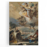 Romanticism Art - Saint Thecla Praying for the Plague-Stricken