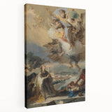 Romanticism Art - Saint Thecla Praying for the Plague-Stricken