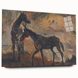 Expressionist Art - Runaway Horses by Cyprián Majerník