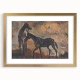 Expressionist Art - Runaway Horses by Cyprián Majerník