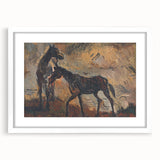 Expressionist Art - Runaway Horses by Cyprián Majerník
