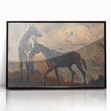 Expressionist Art - Runaway Horses by Cyprián Majerník