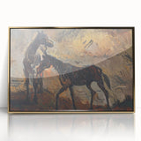 Expressionist Art - Runaway Horses by Cyprián Majerník