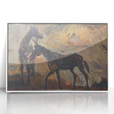Expressionist Art - Runaway Horses by Cyprián Majerník