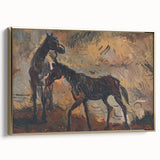 Expressionist Art - Runaway Horses by Cyprián Majerník