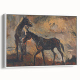 Expressionist Art - Runaway Horses by Cyprián Majerník