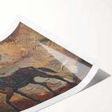 Expressionist Art - Runaway Horses by Cyprián Majerník