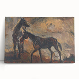 Expressionist Art - Runaway Horses by Cyprián Majerník
