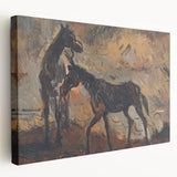 Expressionist Art - Runaway Horses by Cyprián Majerník