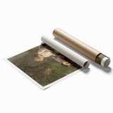 The Sisters Realism Art Print - Classical Realism Canvas for Home Decor